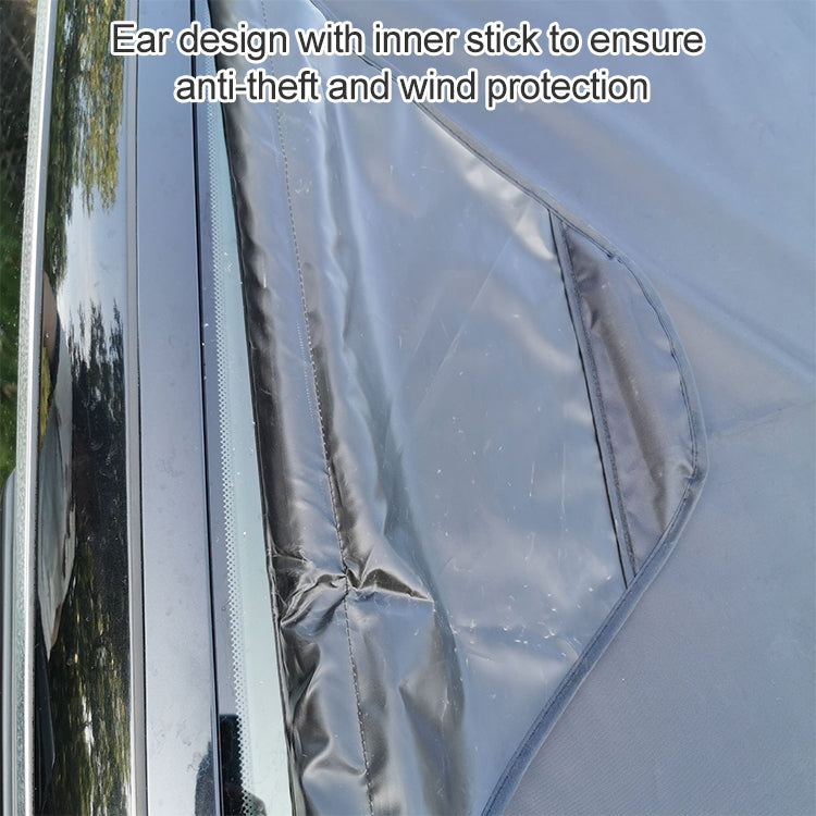 Car Folding Sunshade Front Gear Oxford Cloth Brace Snow Cover, Size: 162cm x 100cm by buy2fix