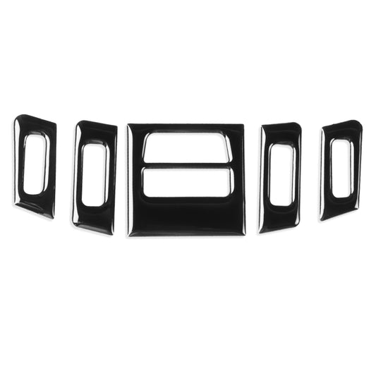 For BMW 3 Series E90/E92/E93 2005-2012 5pcs Low Allocation Car Air conditioner Air Outlet Decorative Sticker, Left and Right Drive Universal - Car Interior Mouldings by buy2fix | Online Shopping UK | buy2fix