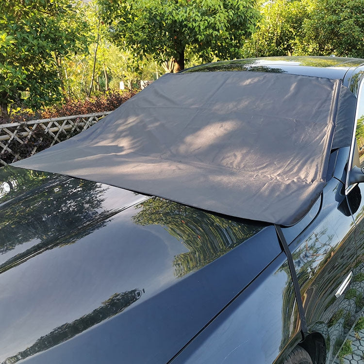 Car Folding Sunshade Front Gear Oxford Cloth Brace Snow Cover, Size: 167cm x 120cm by buy2fix