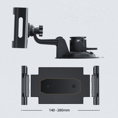 Car Dashboard Tablet Holder PVC Suction Cup Windshield Bracket + Tray by buy2fix