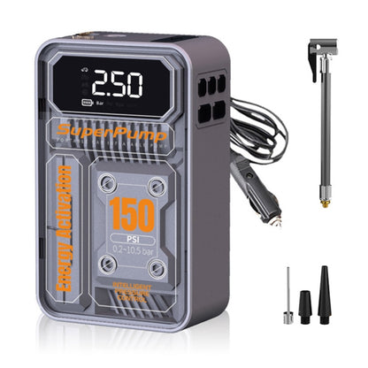 7.4V Wired Portable Car Tire Air Pump - Inflatable Pump by buy2fix | Online Shopping UK | buy2fix