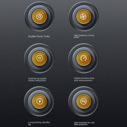 7.4V Wired Portable Car Tire Air Pump - Inflatable Pump by buy2fix | Online Shopping UK | buy2fix