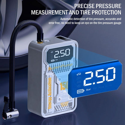 7.4V Wired Portable Car Tire Air Pump - Inflatable Pump by buy2fix | Online Shopping UK | buy2fix