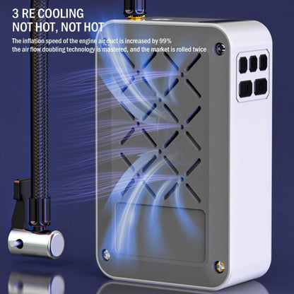 7.4V Wired Portable Car Tire Air Pump - Inflatable Pump by buy2fix | Online Shopping UK | buy2fix