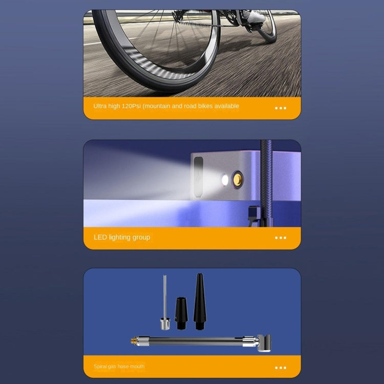 7.4V Wired Portable Car Tire Air Pump - Inflatable Pump by buy2fix | Online Shopping UK | buy2fix