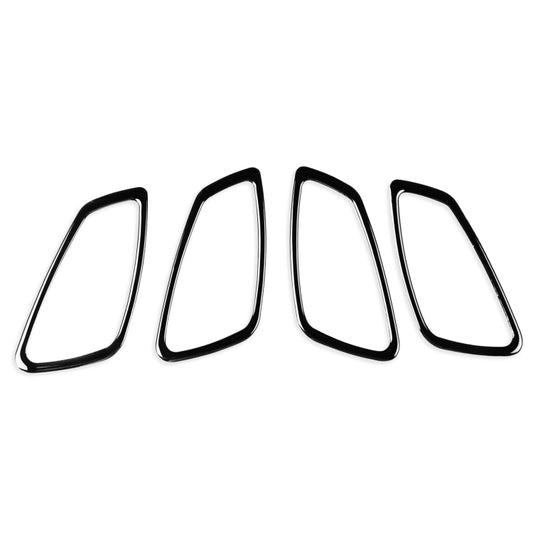For BMW 3 Series E90 2005-2012 4pcs Car Door Handle Decorative Sticker, Left and Right Drive Universal - Car Interior Mouldings by buy2fix | Online Shopping UK | buy2fix