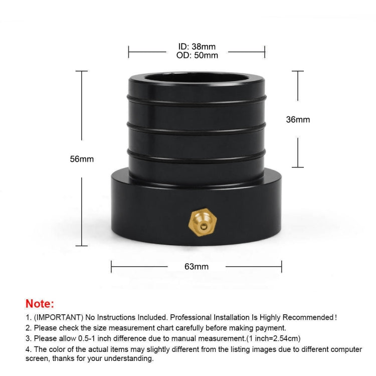 For Jeep Wrangler JK TJ Dana 30/44 Car Modification Front inner Outer Shaft Tube Seal Kit (Black) - Engine Fittings by buy2fix | Online Shopping UK | buy2fix