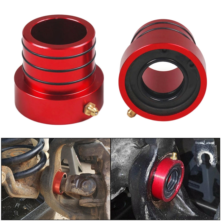 For Jeep Wrangler JK TJ Dana 30/44 Car Modification Front inner Outer Shaft Tube Seal Kit (Red) - Engine Fittings by buy2fix | Online Shopping UK | buy2fix