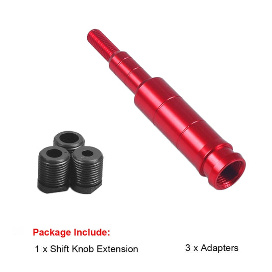 Car Modification Shift Lever Heightening Gear Shifter Extension Rod M10x1.5 (Red) - Shift Knob by buy2fix | Online Shopping UK | buy2fix