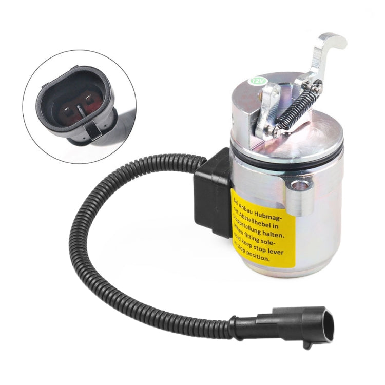 Fuel Shutdown Shut Off Solenoid Valve for Deutz Engine 04272956 6686715 - Engine Fittings by buy2fix | Online Shopping UK | buy2fix