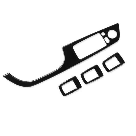 For BMW 3 Series E90/320i/325i 2005-2012 Car Left Drive Window Lifting Panel with Folding Key Decorative Sticker, Diameter: 35.8cm - Car Interior Mouldings by buy2fix | Online Shopping UK | buy2fix