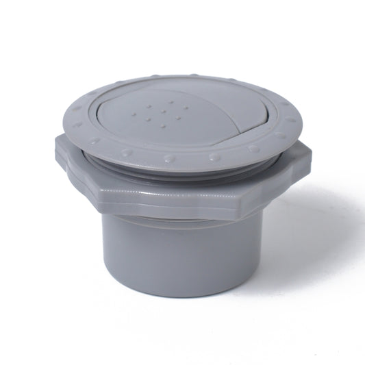 Universal 60mm Round AC Air Outlet Vent for RV Bus Boat Yacht Auto Air Conditioner Vent Replacement Parts Car Accessories(Grey) - Air Conditioning System by buy2fix | Online Shopping UK | buy2fix
