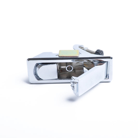 Silver Zinc Alloy Adjustable Lever Hand Operated Compression Latch with Raised Trigger for RV / Trailer, Non-Locking - Locks & Hasps by buy2fix | Online Shopping UK | buy2fix
