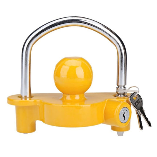 Universal Trailer Ball Hitch Coupler Lock Adjustable Trailer U Shape Coupling Lock, Random Color Delivery - Locks & Hasps by buy2fix | Online Shopping UK | buy2fix