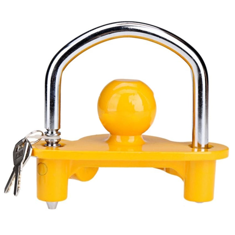 Universal Trailer Ball Hitch Coupler Lock Adjustable Trailer U Shape Coupling Lock, Random Color Delivery - Locks & Hasps by buy2fix | Online Shopping UK | buy2fix