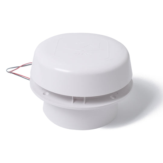 Remorque de voyage de camping-car de ventilateur d'aération muet de toit de RV de Volt blanc de la forme 12V de champignon