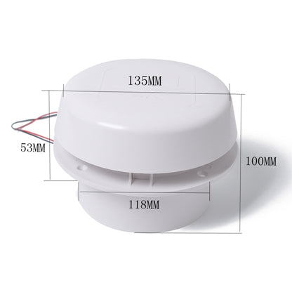 Mushroom Shape 12V White Volt  RV Roof Mute Air Vent Fan Camper Travel Trailer - Others by buy2fix | Online Shopping UK | buy2fix