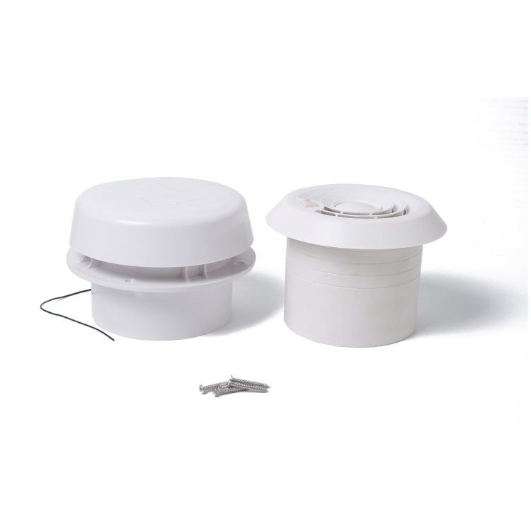 Mushroom Shape 12V White Volt  RV Roof Mute Air Vent Fan Camper Travel Trailer - Others by buy2fix | Online Shopping UK | buy2fix