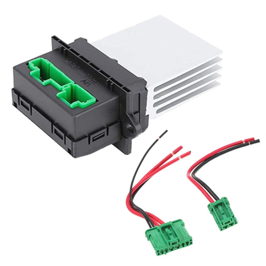Car Heater Blower Fan Resistor + Connector / Wire 6441.L2 7701207718 for Citroen / Peugeot / Renault - Air Conditioning System by buy2fix | Online Shopping UK | buy2fix