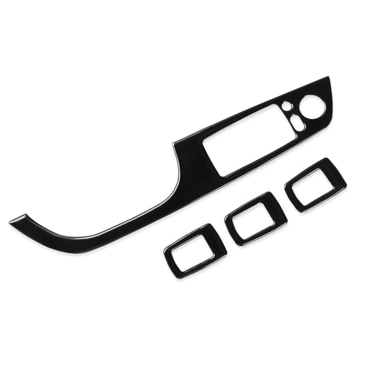 For BMW 3 Series E90/320i/325i 2005-2012 Car Left Drive Window Lifting Panel with Folding Key Decorative Sticker, Diameter: 37.8cm - Car Interior Mouldings by buy2fix | Online Shopping UK | buy2fix