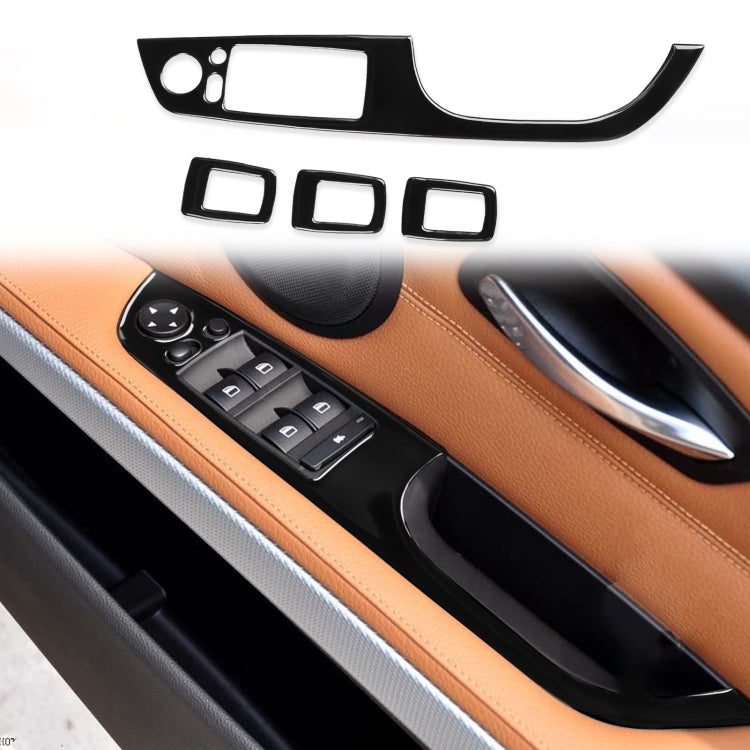 For BMW 3 Series E90/320i/325i 2005-2012 Car Right Drive Window Lifting Panel with Folding Key Decorative Sticker, Diameter: 37.8cm - Car Interior Mouldings by buy2fix | Online Shopping UK | buy2fix