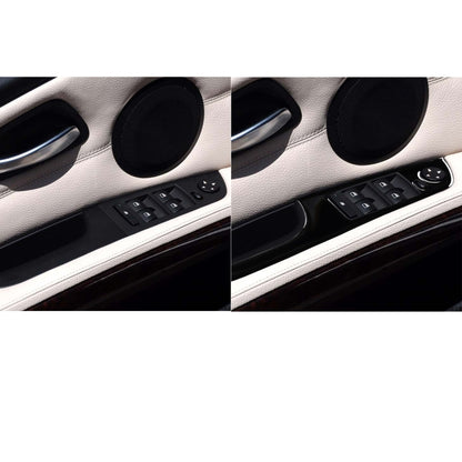 For BMW 3 Series E90/320i/325i 2005-2012 Car Left Drive Window Lifting Panel without Folding Key Decorative Sticker, Diameter: 35.8cm - Car Interior Mouldings by buy2fix | Online Shopping UK | buy2fix