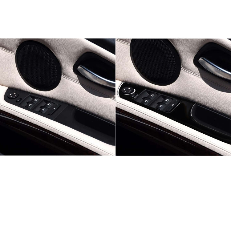 For BMW 3 Series E90/320i/325i 2005-2012 Car Right Drive Window Lifting Panel without Folding Key Decorative Sticker, Diameter: 35.8cm - Car Interior Mouldings by buy2fix | Online Shopping UK | buy2fix