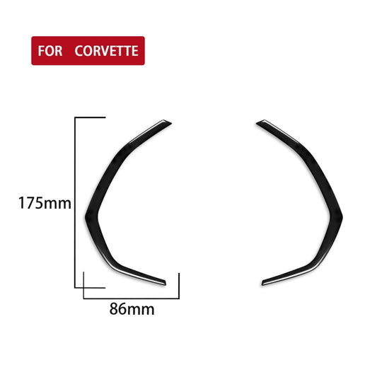 For Chevrolet Corvette C7 2014-2019 2 in 1 Car Dashboard Frame Decorative Sticker, Left Drive - Car Interior Mouldings by buy2fix | Online Shopping UK | buy2fix