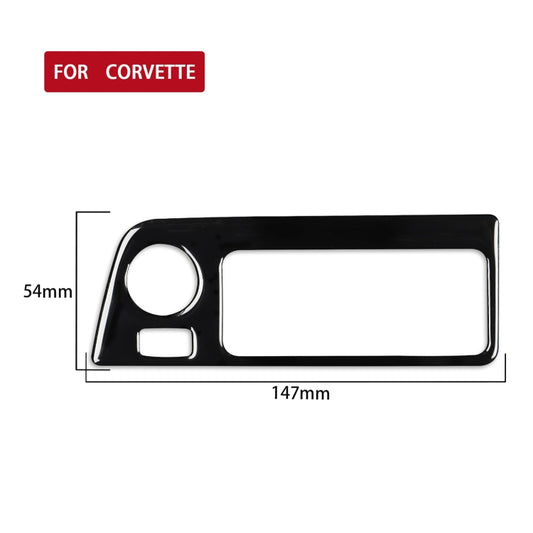 For Chevrolet Corvette C7 2014-2019 Car Headlight Switch Decorative Sticker, Left Drive - Car Interior Mouldings by buy2fix | Online Shopping UK | buy2fix