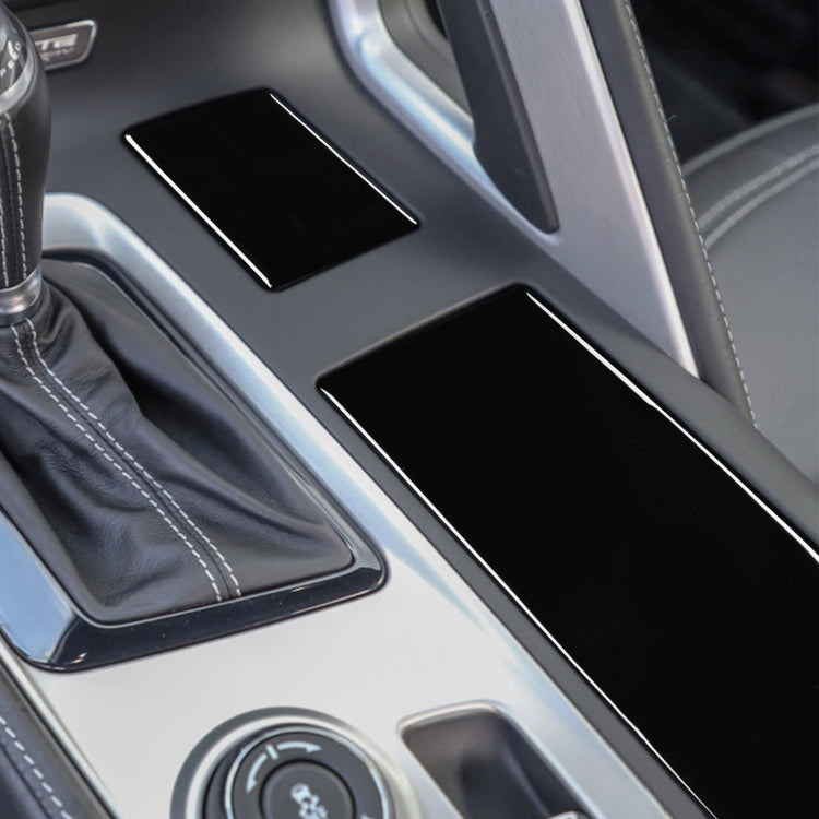 For Chevrolet Corvette C7 2014-2019 Car Water Cup Holder Cover Decorative Sticker, Left Drive - Car Interior Mouldings by buy2fix | Online Shopping UK | buy2fix