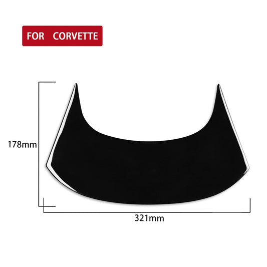 For Chevrolet Corvette C7 2014-2019 Car Rear Center Decorative Sticker, Left Drive - Car Interior Mouldings by buy2fix | Online Shopping UK | buy2fix