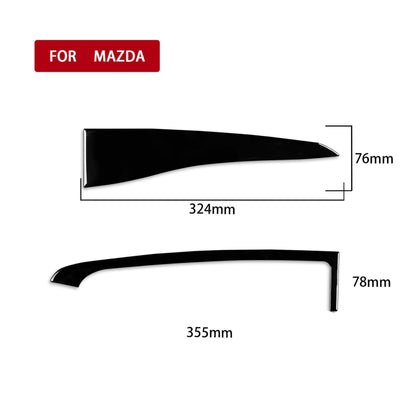For Mazda 3 Axela 2010-2013 Car Central Display Screen Decorative Sticker, Right Drive - Car Interior Mouldings by buy2fix | Online Shopping UK | buy2fix