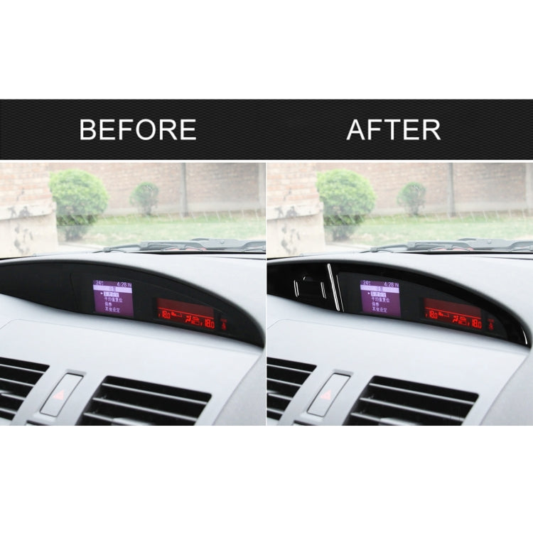 For Mazda 3 Axela 2010-2013 Car Central Display Screen with USB Decorative Sticker, Left Drive - Car Interior Mouldings by buy2fix | Online Shopping UK | buy2fix