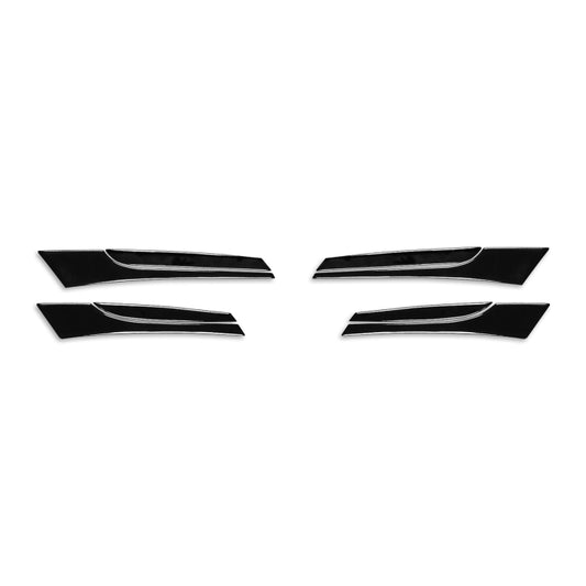For Mazda 3 Axela 2010-2013 8 in 1 Car Door Push Handle Decorative Sticker, Left and Right Drive Universal - Car Interior Mouldings by buy2fix | Online Shopping UK | buy2fix