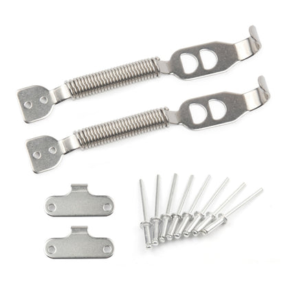 Universal Car Hood Tunning Boot Bonnet Springs Clips Pin Kit Hood Lock - Locks & Hasps by buy2fix | Online Shopping UK | buy2fix