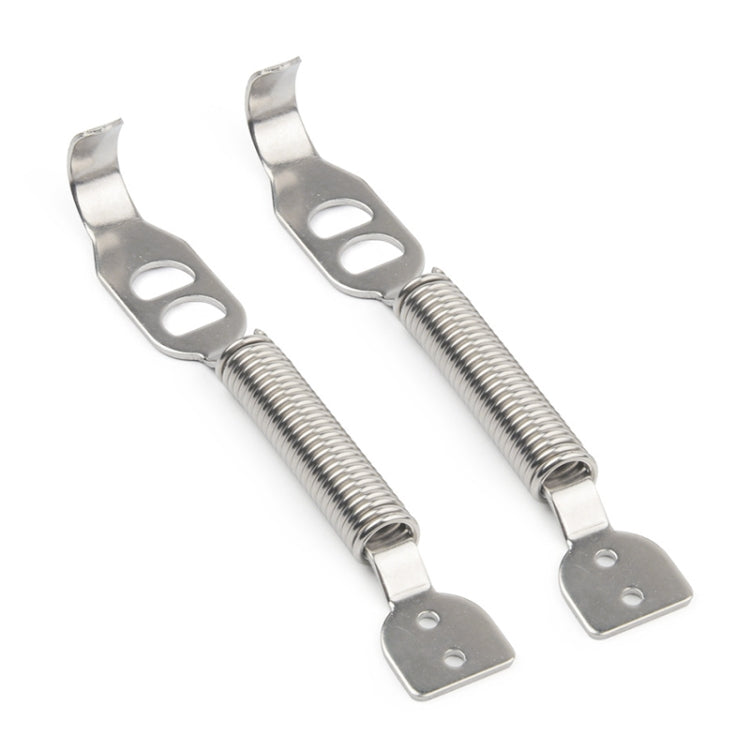 Universal Car Hood Tunning Boot Bonnet Springs Clips Pin Kit Hood Lock - Locks & Hasps by buy2fix | Online Shopping UK | buy2fix