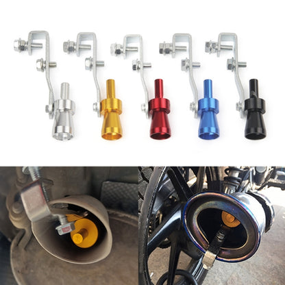 Universal Aluminum Turbo Sound Exhaust Muffler Pipe Whistle Car / Motorcycle Simulator Whistler, Size: S, Outside Diameter: 20mm(Red) - Exhaust Pipes by buy2fix | Online Shopping UK | buy2fix