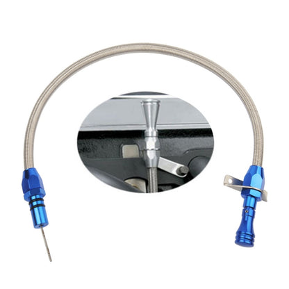 Car Flexible Stainless Transmission Gearbox Oil Dipstick 530mm Oil Measuring Rod for Chevrolet(Blue) by buy2fix