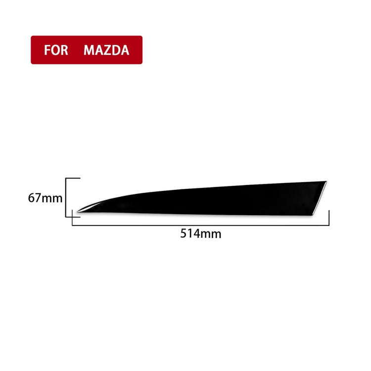 For Mazda 3 Axela 2010-2013 Car Glove Box Decorative Sticker, Left Drive - Car Interior Mouldings by buy2fix | Online Shopping UK | buy2fix