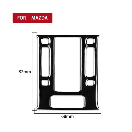 For Mazda 3 Axela 2010-2013 Car Emergency Light Switch A Decorative Sticker, Left and Right Drive Universal - Car Interior Mouldings by buy2fix | Online Shopping UK | buy2fix