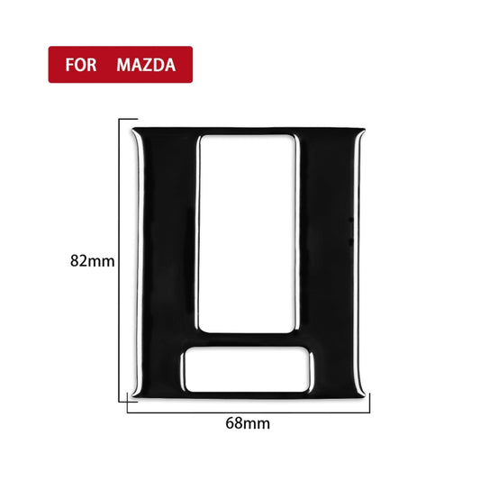 For Mazda 3 Axela 2010-2013 Car Emergency Light Switch B Decorative Sticker, Left and Right Drive Universal - Car Interior Mouldings by buy2fix | Online Shopping UK | buy2fix