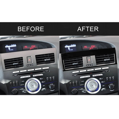 For Mazda 3 Axela 2010-2013 Car Central Vent Decorative Sticker, Left Drive - Car Interior Mouldings by buy2fix | Online Shopping UK | buy2fix