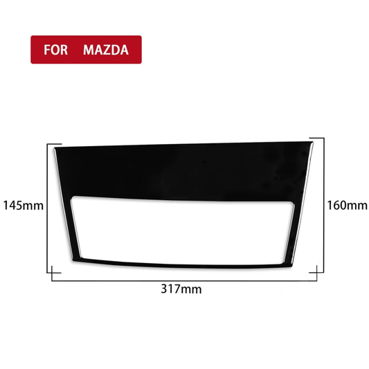 For Mazda 3 Axela 2010-2013 Car Central Vent Decorative Sticker, Right Drive - Car Interior Mouldings by buy2fix | Online Shopping UK | buy2fix