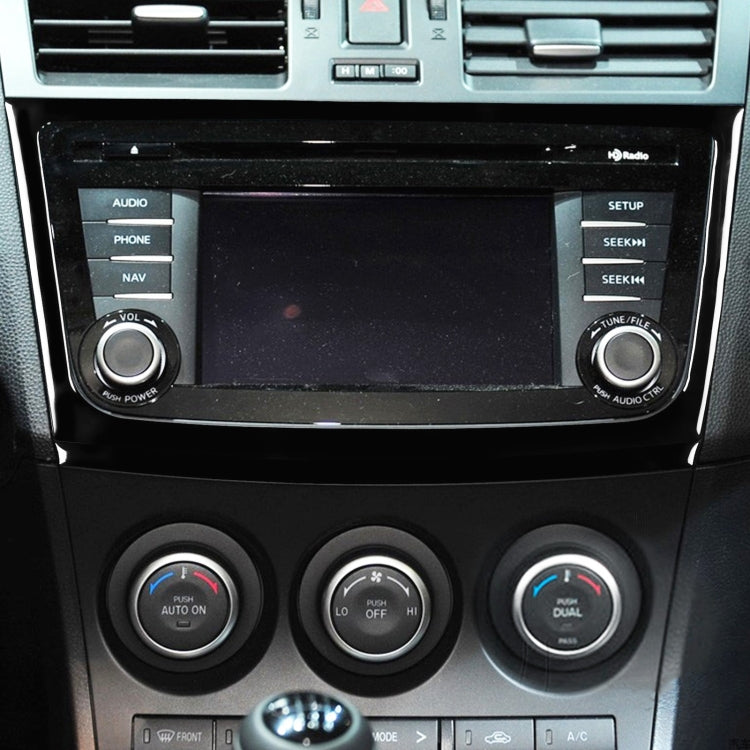 For Mazda 3 Axela 2010-2013 Car Navigation Outside Frame Decorative Sticker, Left and Right Drive Universal - Car Interior Mouldings by buy2fix | Online Shopping UK | buy2fix