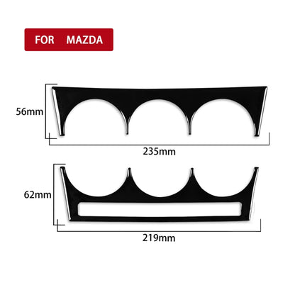 For Mazda 3 Axela 2010-2013 Car AC Button A Decorative Sticker, Left and Right Drive Universal - Car Interior Mouldings by buy2fix | Online Shopping UK | buy2fix