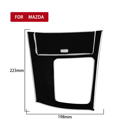 For Mazda 3 Axela 2010-2013 2 in 1 Car Gear Frame Set A Decorative Sticker, Right Drive - Car Interior Mouldings by buy2fix | Online Shopping UK | buy2fix