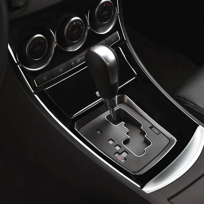 For Mazda 3 Axela 2010-2013 4 in 1 Car AC Gear Frame Set A Decorative Sticker, Left Drive - Car Interior Mouldings by buy2fix | Online Shopping UK | buy2fix