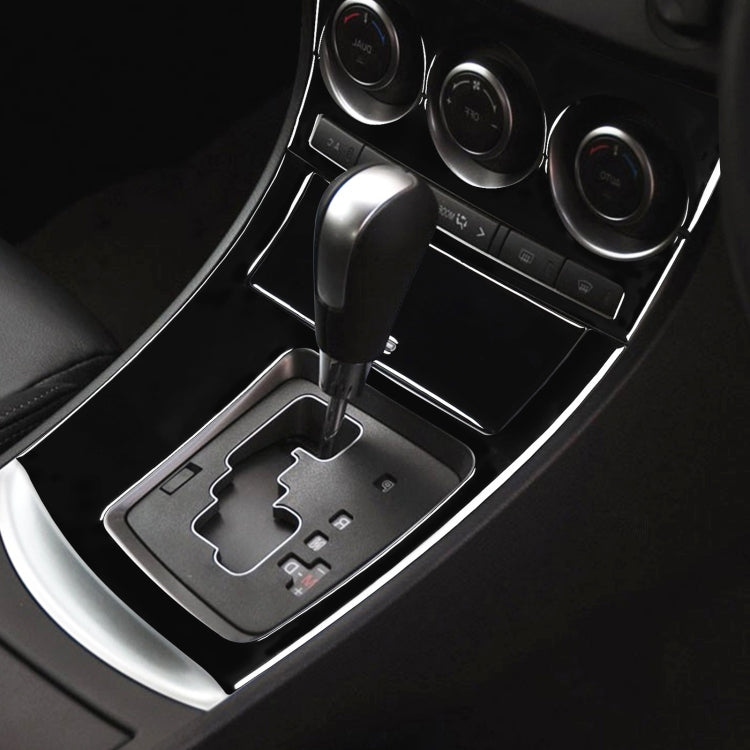 For Mazda 3 Axela 2010-2013 4 in 1 Car AC Gear Frame Set A Decorative Sticker, Right Drive by buy2fix