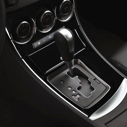 For Mazda 3 Axela 2010-2013 4 in 1 Car AC Gear Frame Set B Decorative Sticker, Left Drive - Car Interior Mouldings by buy2fix | Online Shopping UK | buy2fix