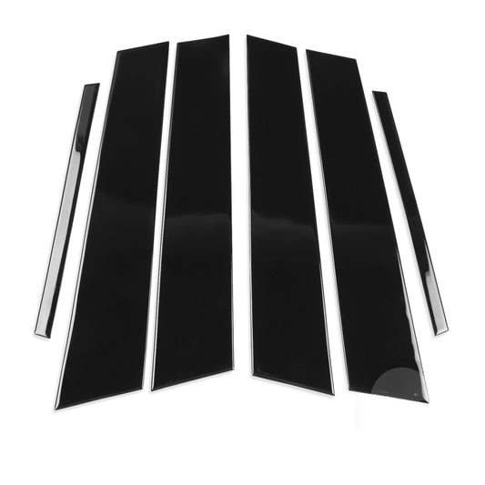 For Alfa Romeo Giulia 2017-2021 Car B / C / Middle Pillar Door Window Decorative Sticker - Decorative Strip by buy2fix | Online Shopping UK | buy2fix